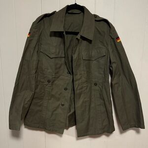 German Military Jacket Moleskin Field from 60s/70s